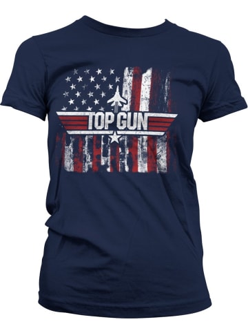 TOP GUN Shirt in Blau