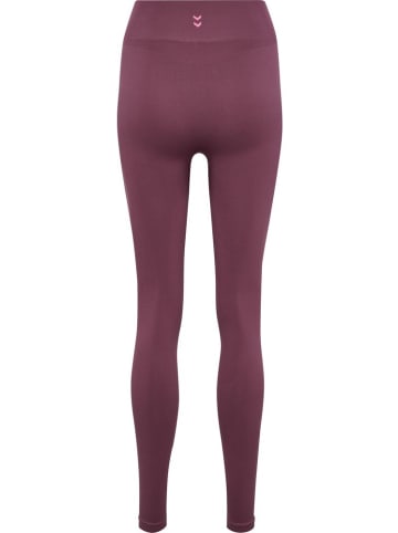 Hummel Sportleggings "Hiit Seamless High Waist Tights" in Lila