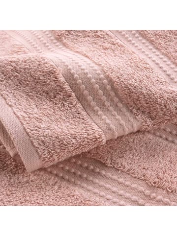 Douceur d’Intérieur Frottee-Handtuch in rosa