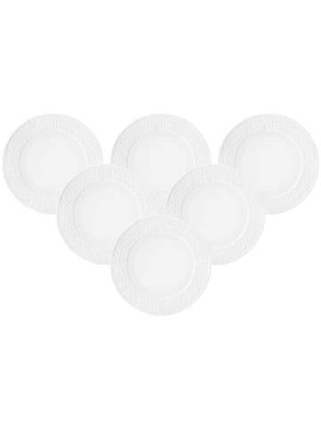 Seltmann Weiden 6er Set Speiseteller Nori Home ø 28,2 cm in weiß