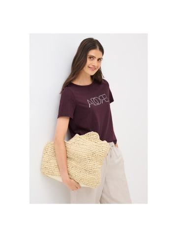 Cecil T-Shirt in mulberry red
