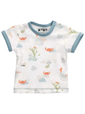 Nini Shirt Kurzarm Sea in blau weiß