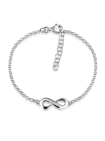 Nenalina Armband 925 Sterling Silber Infinity in Silber