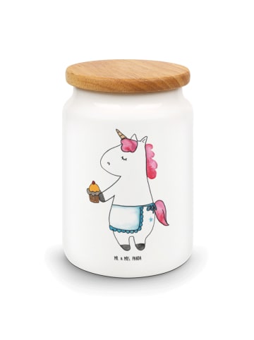 Mr. & Mrs. Panda behälter Einhorn Muffin ohne Spruch in Weiß