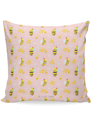 Mr. & Mrs. Panda kuschelkissen 40x40 Biene Happy ohne Spruch in Rosa