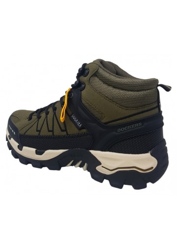 Dockers by Gerli Schnürstiefel in Grün