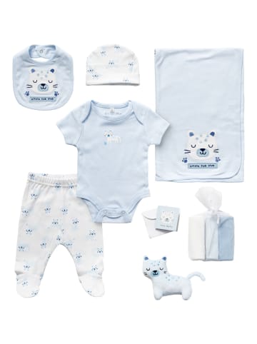 Rock a Bye Baby Boutique Set Erstausstattung Katze in weiss