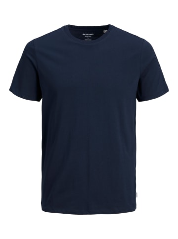 JACK & JONES PLUS T-shirt in Navy Blazer