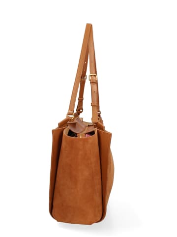 Chiara Ferretti Schultertasche in DARK COGNAC
