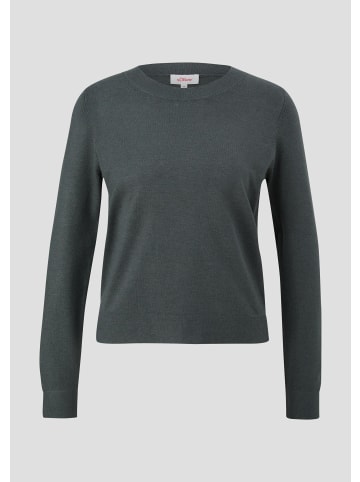 s.Oliver Strickpullover in 7909_olivgrün