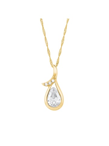 Amor Kette mit Anhänger Gold 585/14 ct in Gold