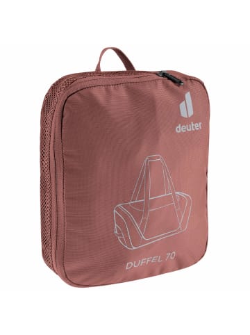 Deuter Duffel 70 - Reisetasche 68 cm (black) in caspia-raisin
