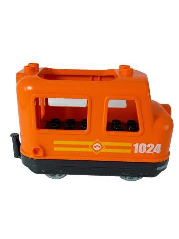 LEGO DUPLO® Eisenbahn Lokomotive Orange 18075 1x Teile - ab 18 Monaten in orange