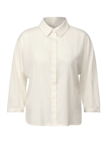 Cecil Bluse mit Streifenstruktur in Vanilla White