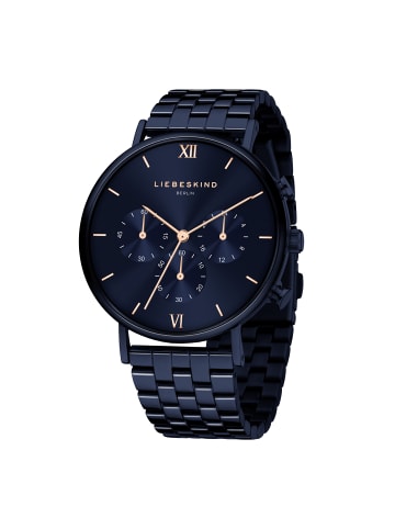 LIEBESKIND BERLIN Uhr Modern Chronograph in blau