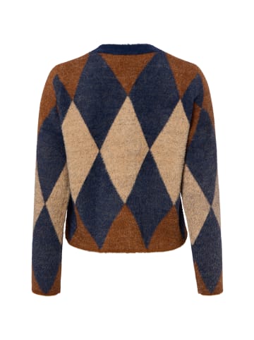 More & More Strickjacke in marine braun - 0001