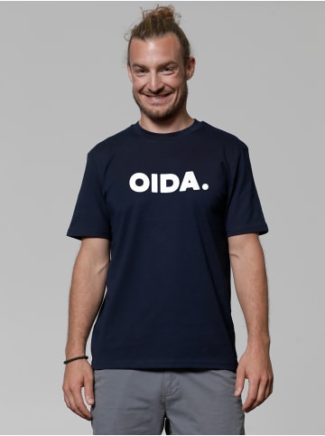 wat? Apparel T-Shirt Oida in Dunkelblau