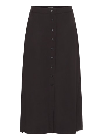 b. young BYMMJOELLA MIDI SKIRT 2 - LIGHT WOVEN Loose fit in Black