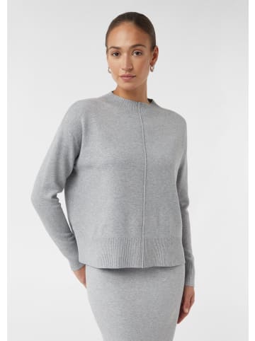 comma Strickpullover in 93W7_grau meliert