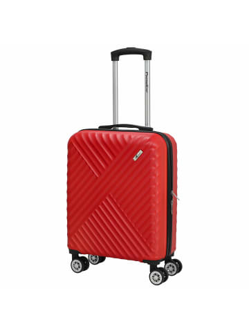 Paradise by CHECK.IN Kingston - 4-Rollen-Kabinentrolley 55 cm (lila) in rot
