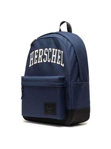 Herschel Classic XL - Rucksack 16" 45.5 cm (black diamond/black) in varsity navy