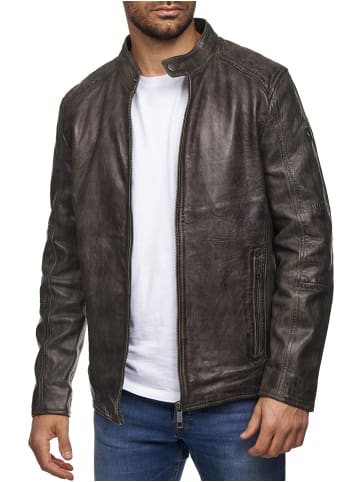 Tazzio Lederjacke "19710" - in Khaki