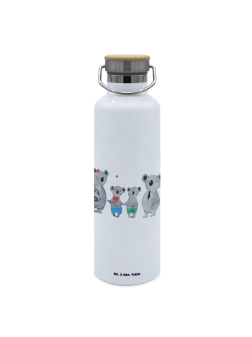 Mr. & Mrs. Panda Trinkflasche Koala Familie zwei ohne Spruch in Weiß