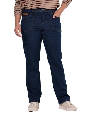 LAURASØN Jeans in dark blue denim