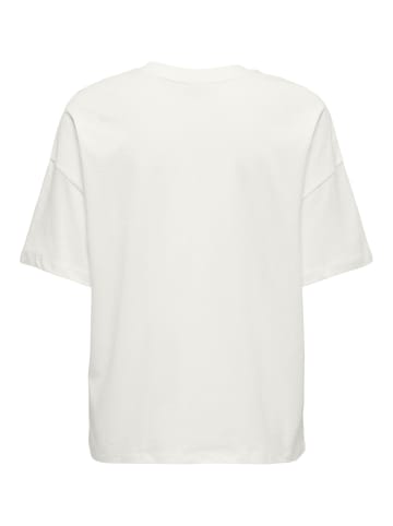 JDY T-Shirt 'CARLA' Weiß