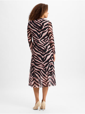 comma Freizeitkleid in beige mehrfarbig - 0001