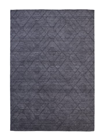 Kayoom Kurzflor Teppich Ganges 610 in schwarz - grau - rechteckig