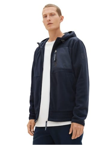 Tom Tailor Fleecejacke für Herren in blau