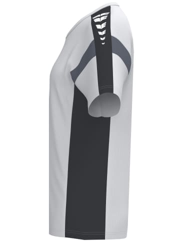 erima Damen T-Shirt function in weiss/schwarz