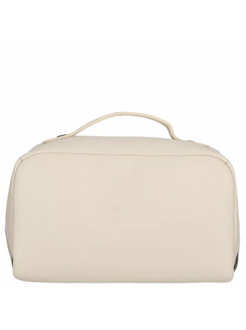 Bugatti Almata - Beautycase/Kulturbeutel 24 cm (black) in beige