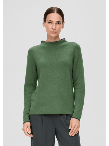 s.Oliver Strickpullover langarm in Grün