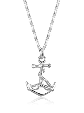 Elli Halskette 925 Sterling Silber Anker in Silber