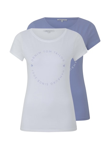 Tom Tailor T-Shirt in blau