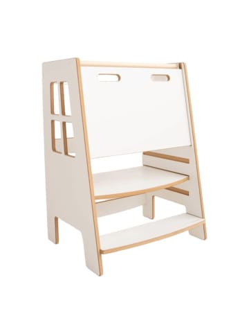 TuptiWood Lernturm Double Safe in Weiß (W) 60 x (H) 90 x (L) 55 cm
