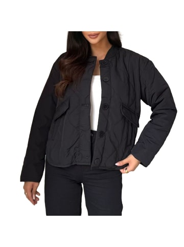 Ital-Design Jacke in Schwarz