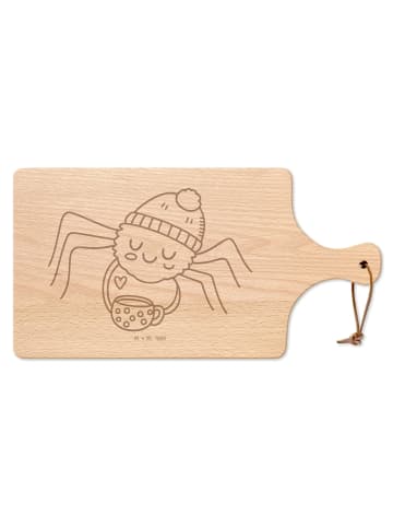 Mr. & Mrs. Panda Frühstücksbrett Spinne Agathe Kaffee ohne Spruch in Transparent