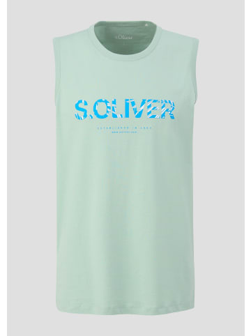 s.Oliver T-Shirt in 60D0_ozeangrün