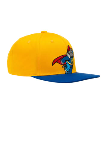 Logoshirt Snapback Cap Benjamin Blümchen - Superheld in gelb-blau