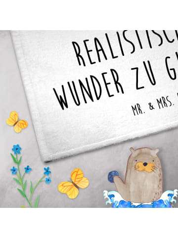 Mr. & Mrs. Panda handtuch gäste wc Meerschweinchen Weisheit mit ... in Weiß