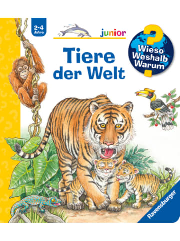 Ravensburger Verlag GmbH Buch - Wieso? Weshalb? Warum? junior, Band 73 - Tiere der Welt