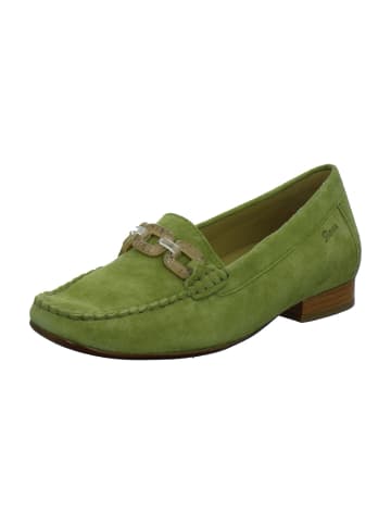 Sioux Mokassin Slipper in Grün