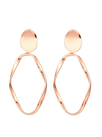 Steel_Art Ohrhänger Evie goldfarben in rosegoldfarben