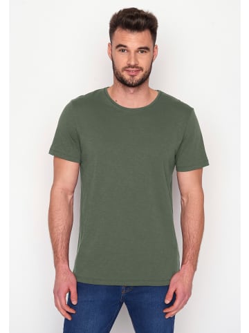 GreenBomb T-Shirt Basic in Oliv