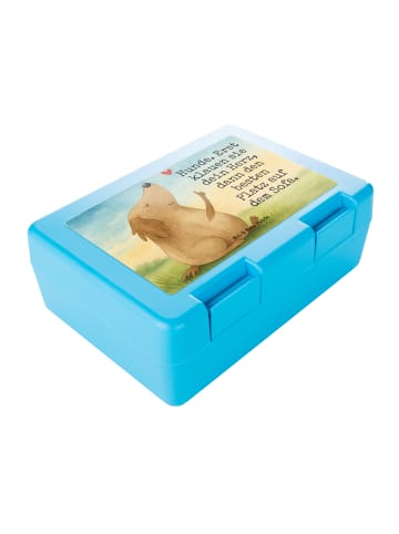 Mr. & Mrs. Panda Snackbox Hund Liebe Design mit Spruch in Weiß