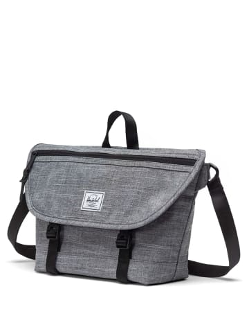Herschel Cove Messenger - Umhängetasche S 24.5 cm (grid-black) in raven crosshatch