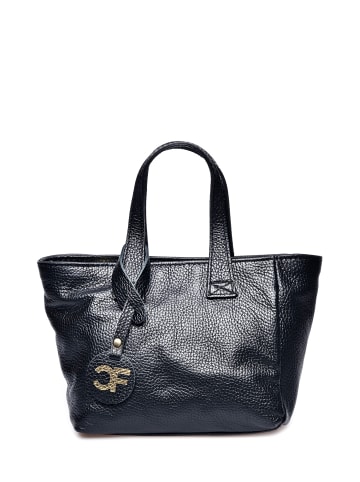 Carla Ferreri Henkeltasche in Schwarz